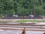 NS power at the Virginian yard